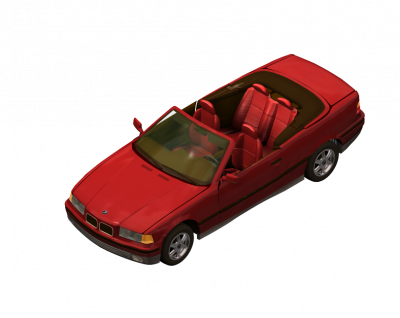BMW 325i 3DS Max model
