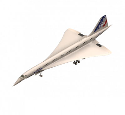 Concord 3DS Max model 