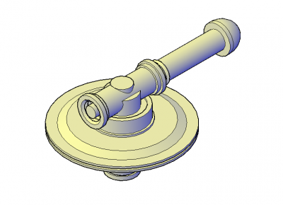Regulador de gás 3d dwg