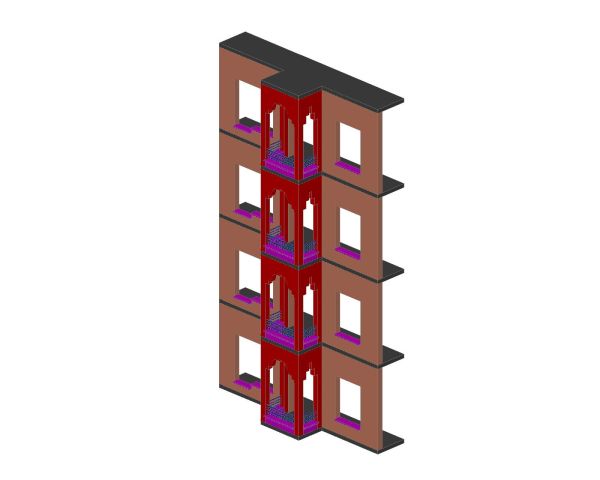 Free AutoCAD 3D Models for 3D of Balconies & Parapet Walls_ 4