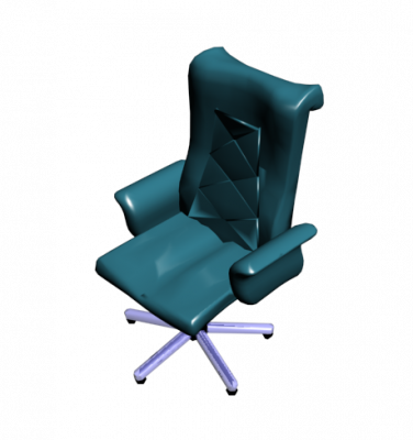 Office chair 3DS Max model 