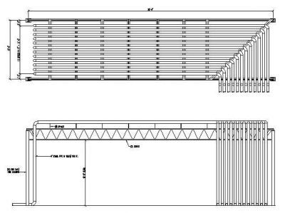Ponte meccanico per tubi