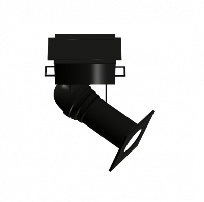 Ceiling projector light 3DS Max model