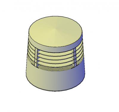 Luce esterna 3D dwgs