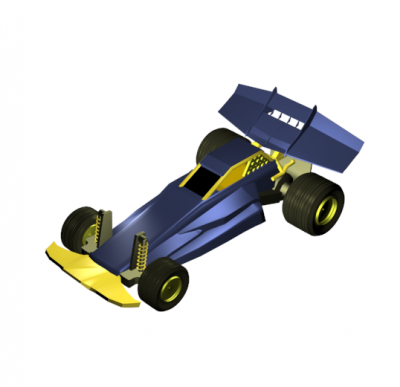 Modello 3DS Max radiocomandato