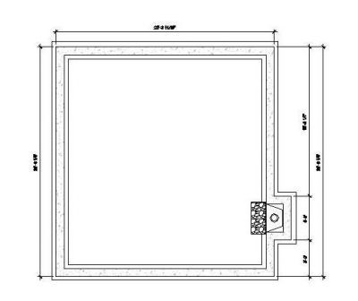 Dynamic Foundation Plan 2D dwg 