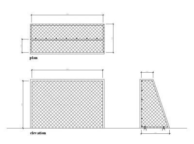 5 a side football net dwg