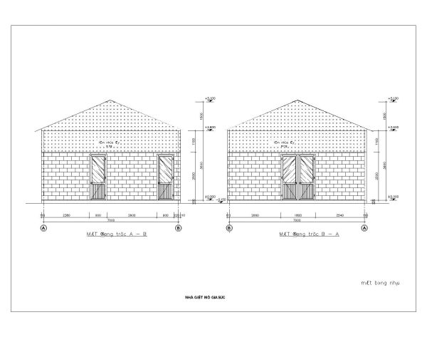 Free AutoCAD Drawing of American Standard Metal Structure High Roof Design- (4)