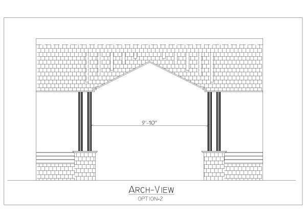 Free AutoCAD 2D Editable Drawings for Classic Arch Designs for Buildings - 3