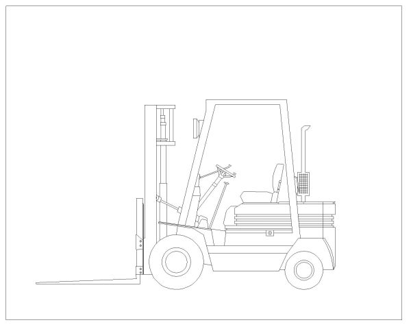 Free AutoCAD 2D Editable Drawings for Construction Transports for Mobilization_ 11
