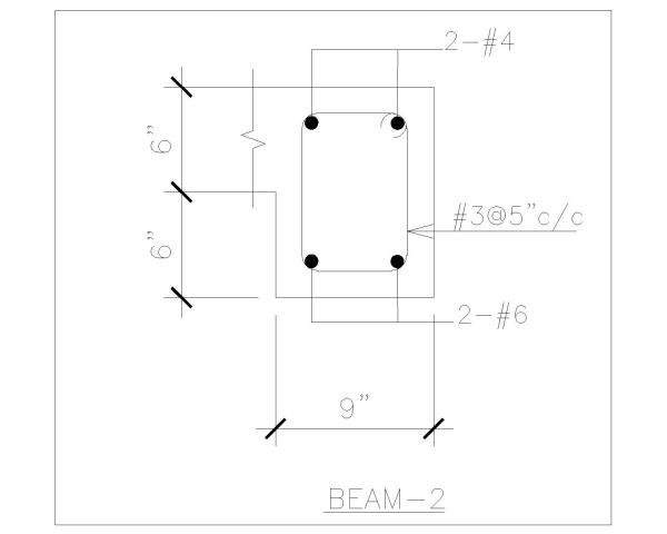 Free AutoCAD 2D Editable Drawings for Cross Sectional Views of Beams_ 3