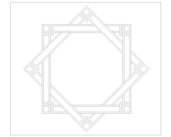 Free AutoCAD Drawing of Floor Hatch Pattern for Tiles & Marbles-1