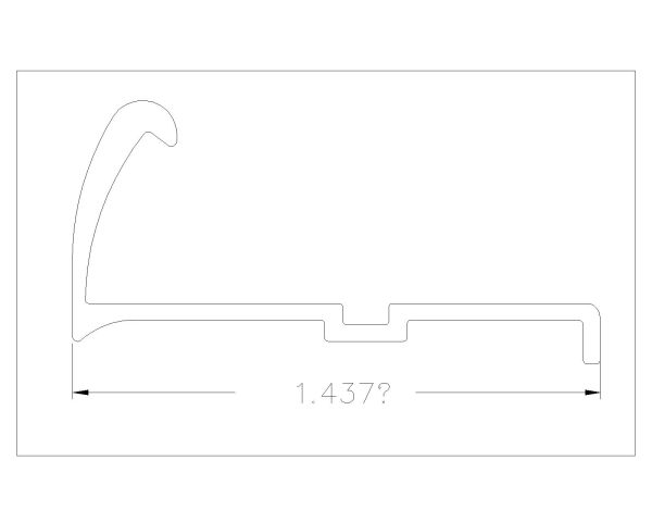Free detailed drawing for Flooring Carpet Trim Transition-4