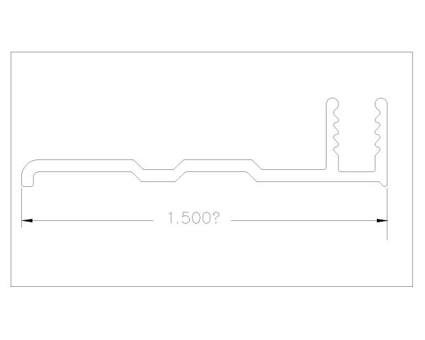 Free detailed drawing for Flooring Carpet Trim Transition-40
