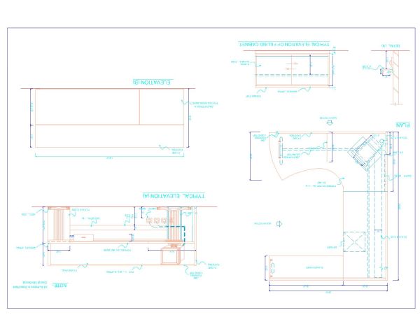 Free AutoCAD 2D Drawings for “Work Station Design with MDF Wooden & Polished-12