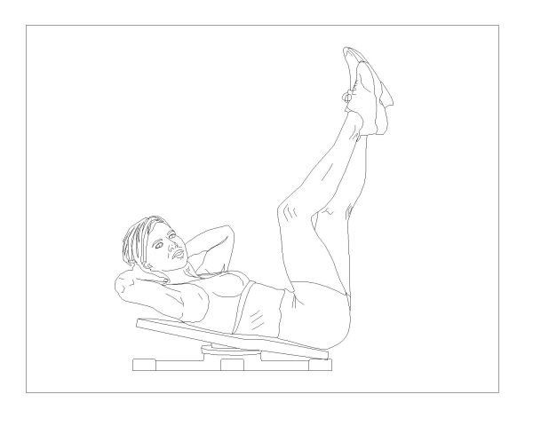 Free CAD Drawing of French Style Gym Sports Equipment with Typical Details- (12)