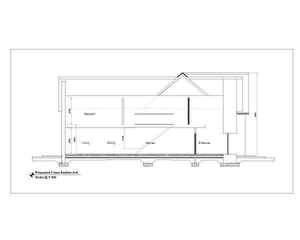 German Smart House Design Section (A) CAD Block – DWG AutoCAD Editable Drawing (Free Download)