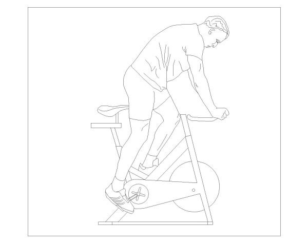 Free AutoCAD Drawing of Sports Equipment's (4)