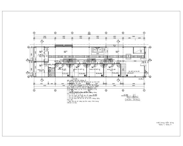 Free AutoCAD Drawing of High Rise Building Dimensioning Floor Plan