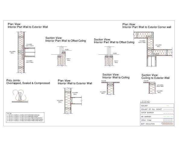 Free AutoCAD Drawing of Steel Wall Typical Details 1 (1)