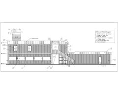 Architectural Drawings_ for Shipping Container Elevation ideas-4