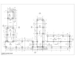 Shipping Container Overall Detailed First Floor Plan