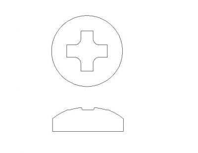 Screw head CAD block cadblocksfree Thousands of free CAD blocks