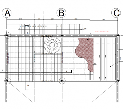 Suspended Wooden Floor Cad Details Cadblocksfree Cad Blocks Free