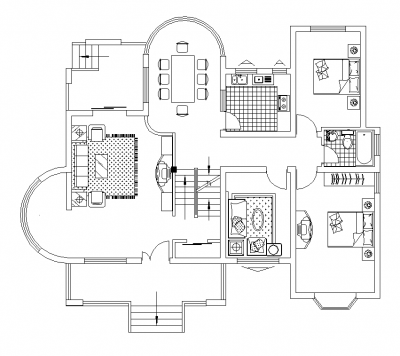 2D CAD House Floor Plan Layout CADBlocksfree Thousands Of Free CAD Blocks 2d-cad-house-floor-plan-layout-cadblocksfree-thousands-of-free-cad-blocks