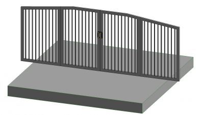 Gate Revit Family Thousands of free CAD blocks