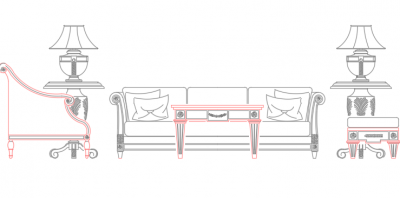 furniture living room elevation dwg | Thousands of free CAD blocks