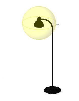 Floor Lamp Revit Family 7 Thousands of free AutoCAD drawings