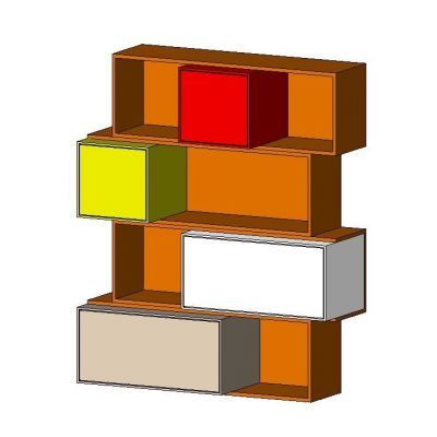 Bookcase Casulo Revit Family Thousands of free CAD blocks