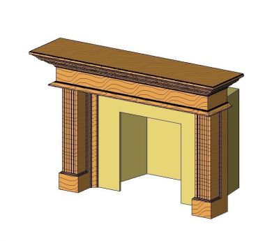 Fireplace Revit Family Thousands of free AutoCAD drawings