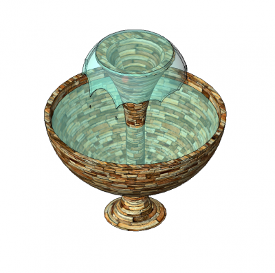 Water fountain revit block CADblocksfree Thousands of free CAD blocks