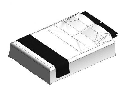 Double Bed Revit Family 1 Thousands of free CAD blocks