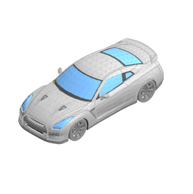 3D Revit Block of Nissan GTR CADBlocksfree Thousands of free CAD blocks