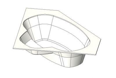 Corner Tub Revit Family Thousands of free CAD blocks