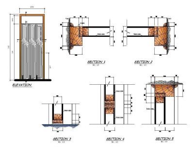 Plywood Door Details Thousands of free CAD blocks