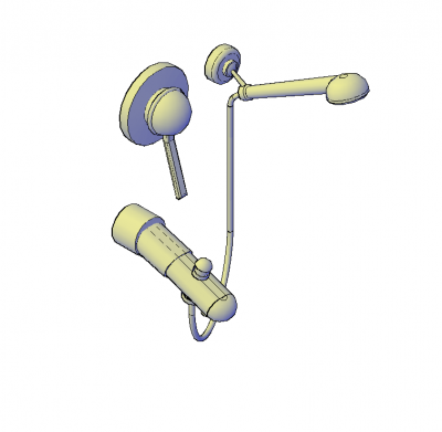 Mixer shower tap DWG block Thousands of free CAD blocks