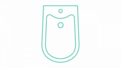 Autocad Dynamic Block Bidet (Plan, Elevation and Section) Thousands