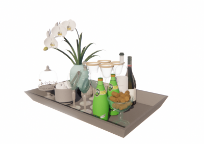 Drink tray and food on tray revit family Thousands of free CAD blocks