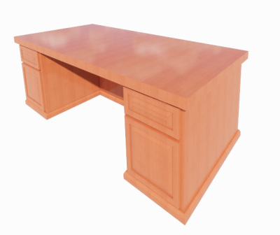 Desk Executive revit family Thousands of free CAD blocks