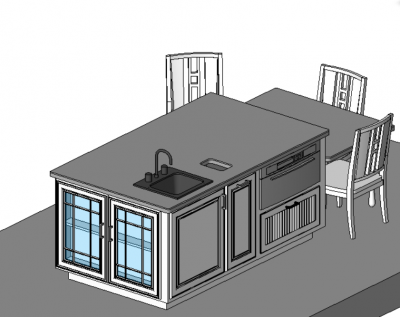 Kitchen island revit family Thousands of free CAD blocks