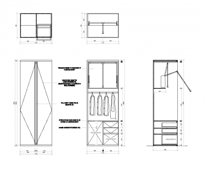 wardrobe mini dwg Thousands of free CAD blocks