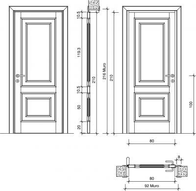 PORTA CLASSICA 1 Thousands Of Free AutoCAD Drawings porta-classica-1-thousands-of-free-autocad-drawings