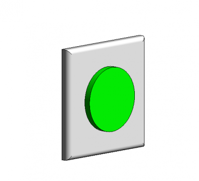 Emergency Call Button revit family