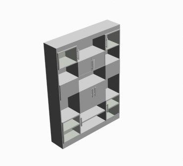 Модульный блок хранения 3D Max и 3D DWG