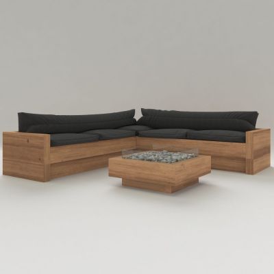 Möbel Kamin Lounge Sofa (3ds Max 2019)