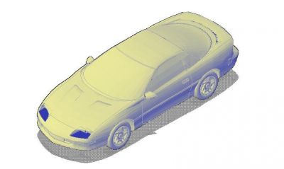 Chevrolet Camaro Plano 3D